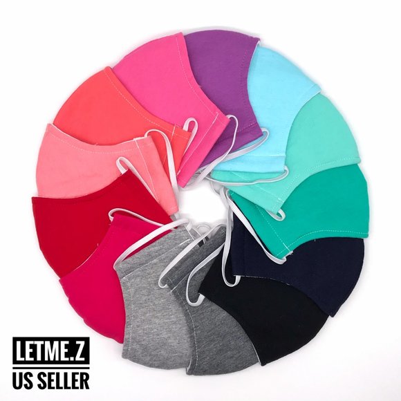 Face Marks 6/$20 -3 Layers Cloth Reusable Washable - Picture 3 of 9